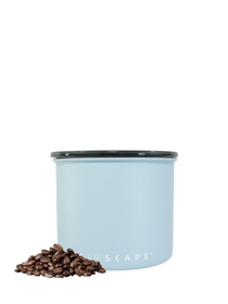 Airscape - Boîte à café hermétique métal gris bleuté 250 g