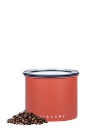 Airscape - Luchtdichte metalen koffiepot terracotta 250 g