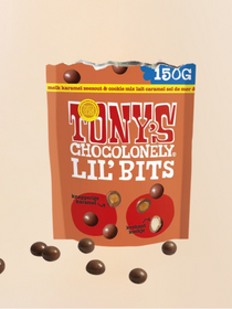 Tony’s Chocolonely Lil’ Bits - melk, gezouten karamel & koekje