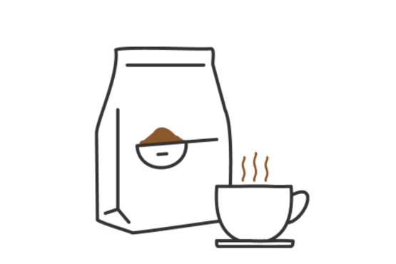 Koffie Pack (gemalen)