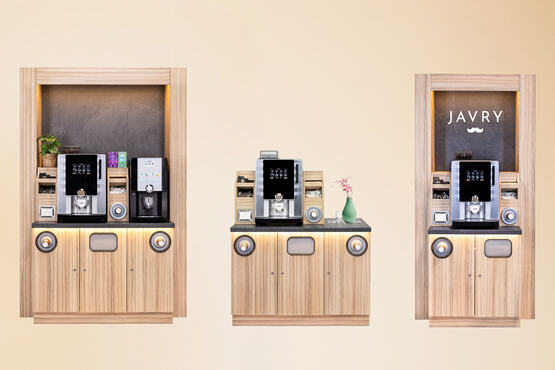 Meubilair voor de koffiehoek